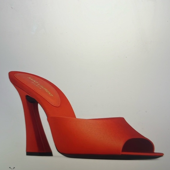 Saint Laurent satin mules - Picture 3 of 3